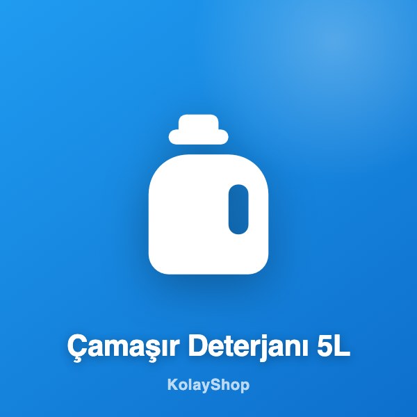 Sıvı Çamaşır Deterjanı 5 L