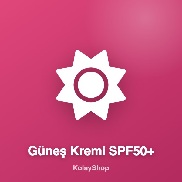 Güneş Koruyucu Krem SPF 50+