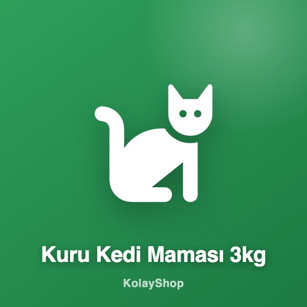 Tavuklu Kuru Kedi Maması 3 kg