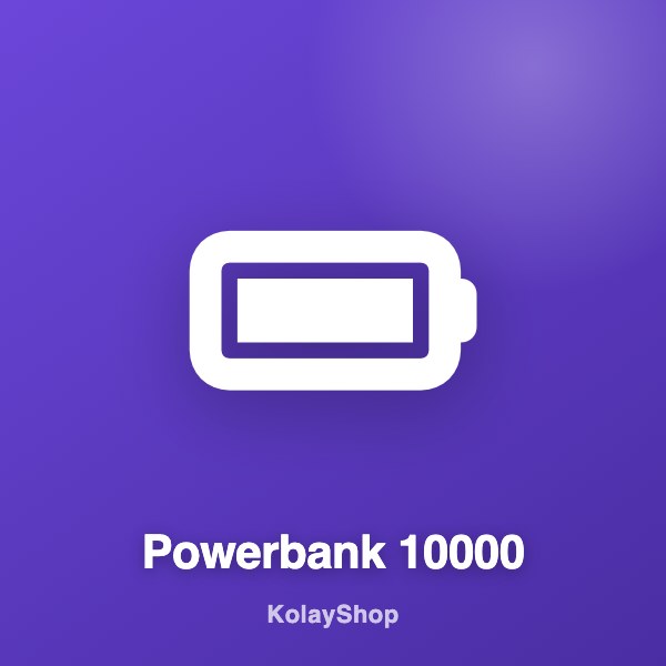 10000 mAh Powerbank