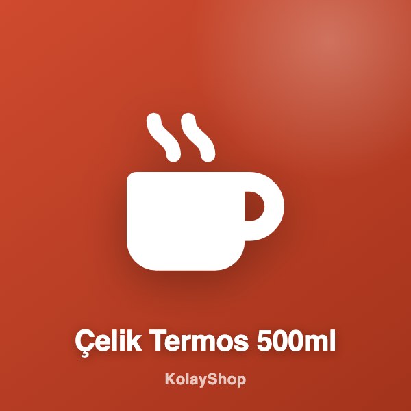 Çelik Termos 500 ml