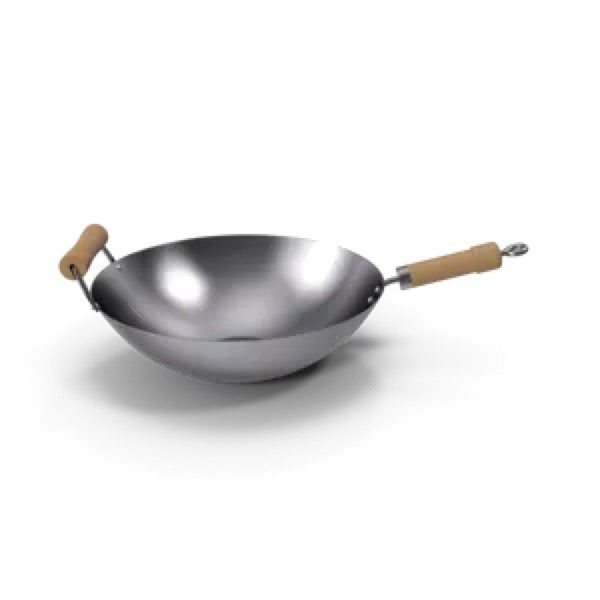 Karbon Çelik Wok Tava